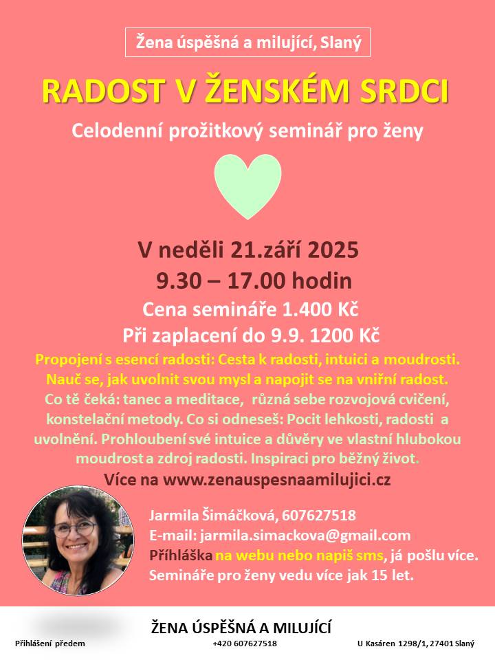 Radost v ženském srdci I